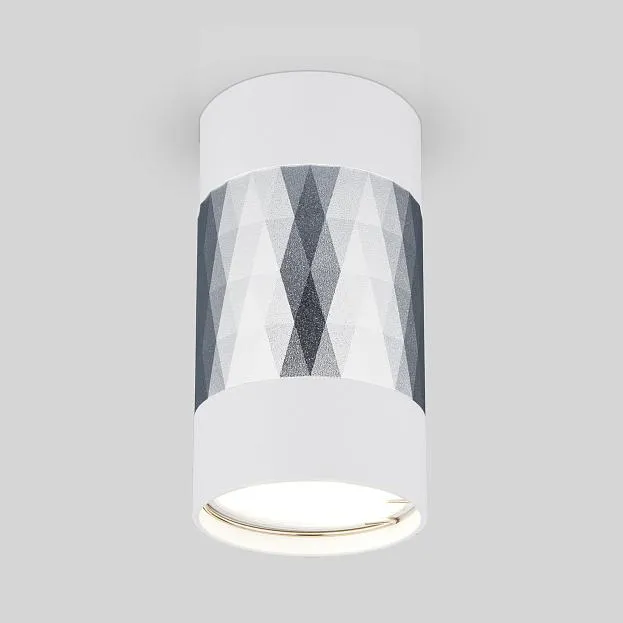 Потолочный светильник Elektrostandard DLN110 GU10 белый/серебро Mizar a047744