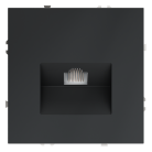 Розетка компьютерная встраиваемая  Voltum VLS060107 S70 RJ45 кат.6, (графит)