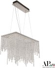 Люстра светодиодная хрустальная APL LED SH05.57.D.Ni.4000 Sicilia
