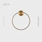 Бра WOLKE WALL Размер M. Цвет Черный Lampatron 7351-20242