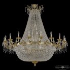 Люстра груша хрустальная Bohemia Ivele Crystal  2201H210/20/160IV/Y1 G