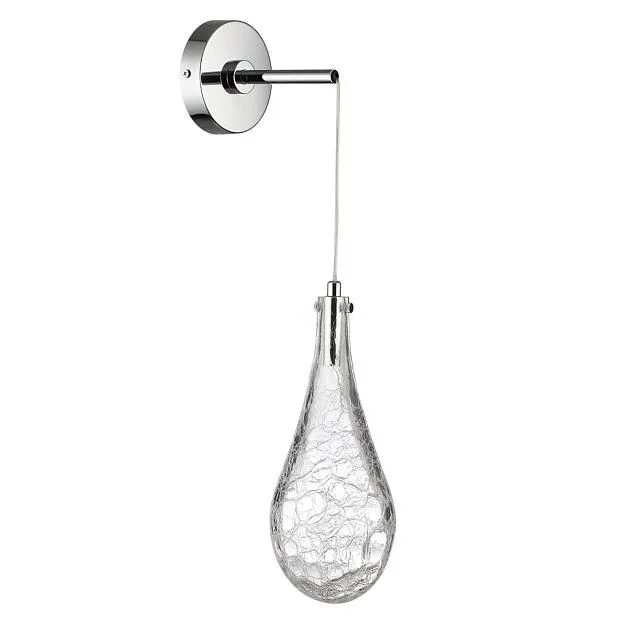 Настенный светильник хром/стекло/металл IP20 LED 4W 300Лм 3000K 180° Odeon light 7148/5WL INCANTO