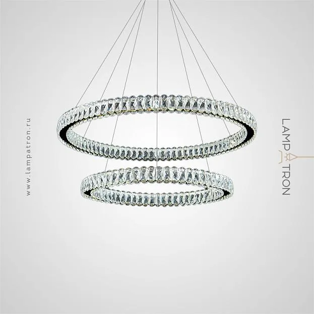 Кольцевые люстры и светильники SEFENIAS Два кольца. 30 + 50 см Lampatron sefenias-s-2 7385-20373 Кольцевые люстры и светильники SEFENIAS Два кольца. 30 + 50 см Lampatron sefenias-s-2 7385-20373