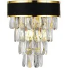 Светильник настенный хрустальный Stilfort 1025/03/02W серия Marin