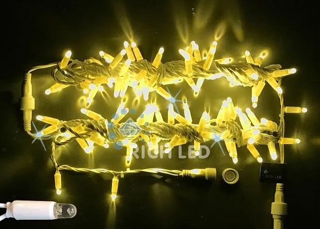 Гирлянда Rich LED RL-S10CF-220V-CW/Y