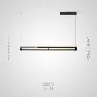 Реечный, рядный светильник HAKVIN Размер S Lampatron hakvin-s 8650-24165