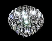 Хрустальная потолочная люстра Lumina Deco LDC 6511-550 Preci
