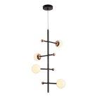 Подвесная люстра Natali Kovaltseva Led Lamps 81338 Gold Black Loft