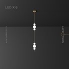 Подвесной светильник KLABBE 6 ламп Lampatron 7668-21484