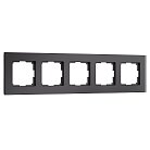 рамка Werkel W0053108 Senso черный soft-touch a069969