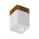 Накладной светодиодный светильник Ledron TUBING Wooden 30 White