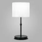 Настольный светильник с тканевым абажуром Eurosvet 01162/1 черный Notturno a065667