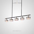 Реечный, рядный светильник BRAMER LONG 5 плафонов Lampatron 8553-23776