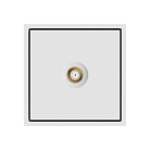 Телевизионная розетка LeDron Satellite Socket White