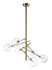 Люстра Crystal Lux MARCOS SP6 BRONZE 0880/306