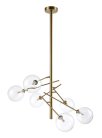 Люстра Crystal Lux MARCOS SP6 BRONZE 0880/306