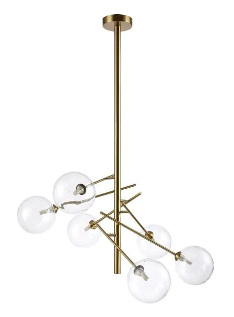Люстра Crystal Lux MARCOS SP6 BRONZE 0880/306 Люстра Crystal Lux MARCOS SP6 BRONZE 0880/306