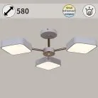 Потолочная люстра Reluce 03360-0.3-03 WH+FGD