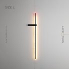 Бра GIA Размер L. Цвет Черный. Теплый свет Lampatron 2595-14081