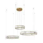 Подвесной светильник Loft IT 10135/3 Gold Crystal ring