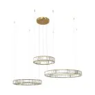 Подвесной светильник Loft IT 10135/3 Gold Crystal ring