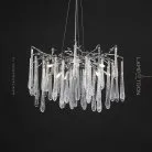 Люстра DEWDROPS 10 ламп. Цвет хром Lampatron 8849-24977