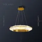 Кольцевые люстры и светильники GODIVA CH Размер M Lampatron 4639-11727