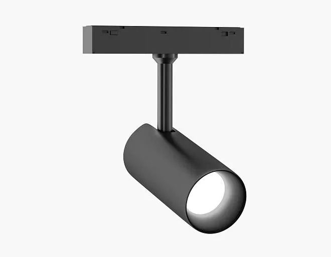 Трековый светильник IP20 10W 3CCT 3000-6000K SMART 48V 24° D45*100 Ambrella light GL4415 BK черный track system