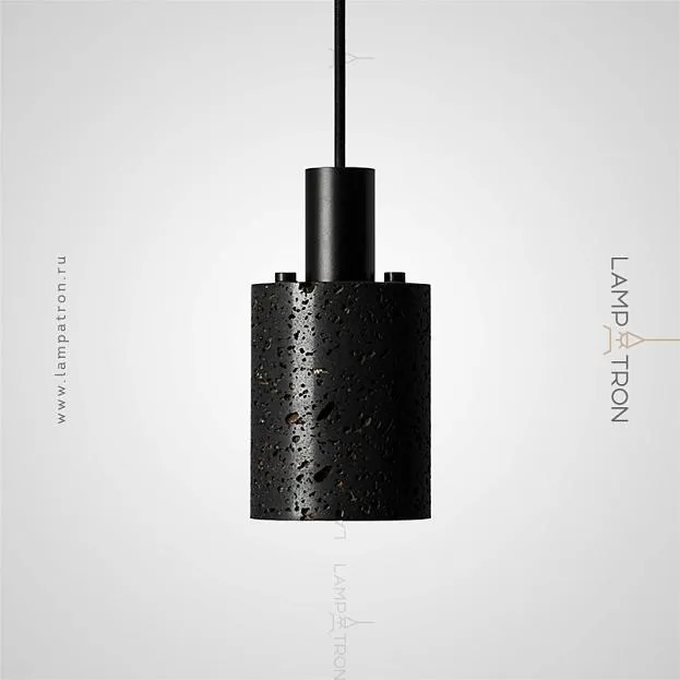 Подвесной светильник ROGERD SMALL Камень. Цвет Черный Lampatron rogerd-small-stone-black 5173-13216 Подвесной светильник ROGERD SMALL Камень. Цвет Черный Lampatron rogerd-small-stone-black 5173-13216