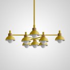 Люстра На Штанге Fanta A 8 Lights Yellow 101568-26 ImperiumLoft