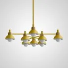 Люстра На Штанге Fanta A 8 Lights Yellow 101568-26 ImperiumLoft