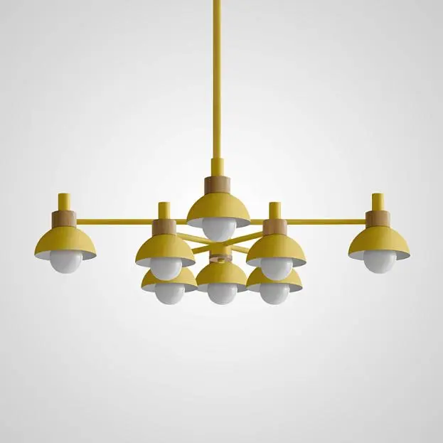 Люстра На Штанге Fanta A 8 Lights Yellow 101568-26 ImperiumLoft Люстра На Штанге Fanta A 8 Lights Yellow 101568-26 ImperiumLoft