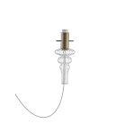 Декоративный стеклянный элемент Donolux Glass DL20751 Clear Brass Cascata