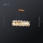 Реечный, рядный светильник LAURENT LONG Размер S. Цвет Латунь Lampatron laurent-long-s-brass 7514-20922