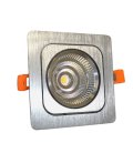 Встраиваемый светильник Lumina Deco LDC 8065-SS-10WCOB-L120*W120 SILVER Fostis (LDC 8065-10W SL)