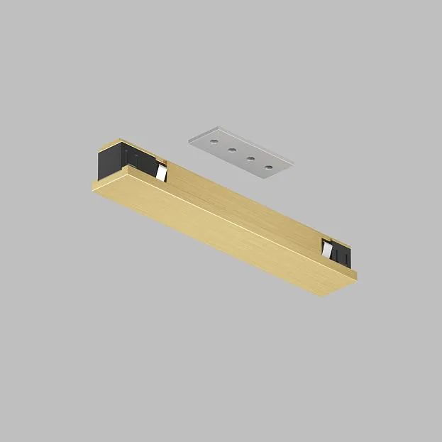 Электрический коннектор прямой для трека Denkirs TR5722-SB SHINE BASE