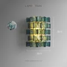 Бра DEXTER WALL Размер L. Цвет Синий Lampatron 8527-23642