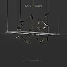 Реечный, рядный светильник ALLURE Размер L. Цвет Черный Lampatron 5018-12787