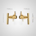 Бра REMUS Тип А. Цвет Латунь Lampatron f-remus-brass-a 7380-20344