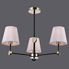 Потолочная люстра ILLUMICO IL0394-3CSQ-24 BK AB CASTOR