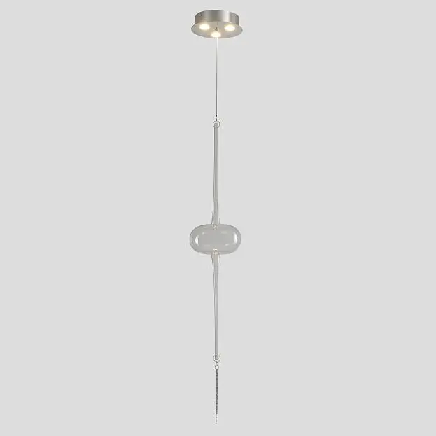 Светильник подвесной Crystal Lux GLASS SP3W LED CHROME Светильник подвесной Crystal Lux GLASS SP3W LED CHROME