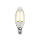 Лампочка светодиодная Uniel LED-C35-6W/WW/E14/CL GLA01TR картон