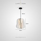 Подвесной светильник VOLGER Тип A. Цвет прозрачный Lampatron volger-a-clear 8675-24249