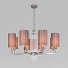 Подвесная люстра Eurosvet 60134/8 никель Soffio a058369