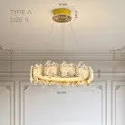 Кольцевые люстры и светильники TRILL Тип A. Размер S Lampatron trill-a-s 9085-25894