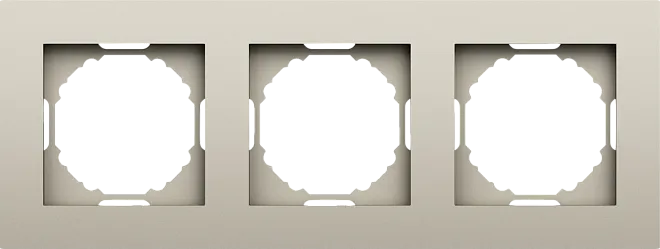 Рамка 3-я, матовый кашемир, Donel DE21335 A07 Рамка 3-я, матовый кашемир, Donel DE21335 A07