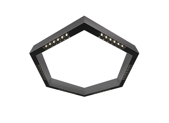 Накладной светодиодный светильник 0,7м 36Вт 34° Donolux dl18515с111а36.34.700bb Eye-hex Накладной светодиодный светильник 0,7м 36Вт 34° Donolux dl18515с111а36.34.700bb Eye-hex