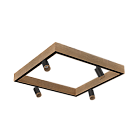 Магнитный трек Ledron АВД-5356 SQ 250 Wooden Black