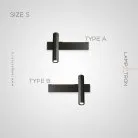 Бра JENIUS Размер S. Цвет Черный. Тип А Lampatron 7755-21790