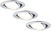 Комплект встраиваемых поворотных спотов Paulmann 92087 Schwenkbar Micro Line